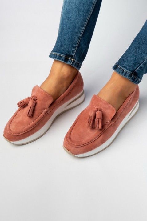 Ženske mokasine MIOGELMA CORAL, Boja: koraljna, IVET.HR - MODERNA ODJEĆA