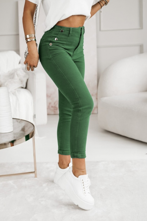 Traperice MIOLEXA, Boja: zelena, IVET.HR - MODERNA ODJEĆA