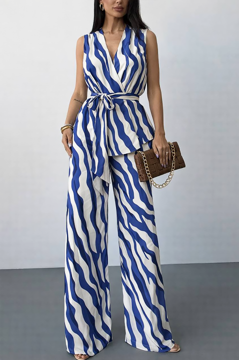 Komplet NAVIELA BLUE, Boja: plava i bijela, IVET.HR - MODERNA ODJEĆA