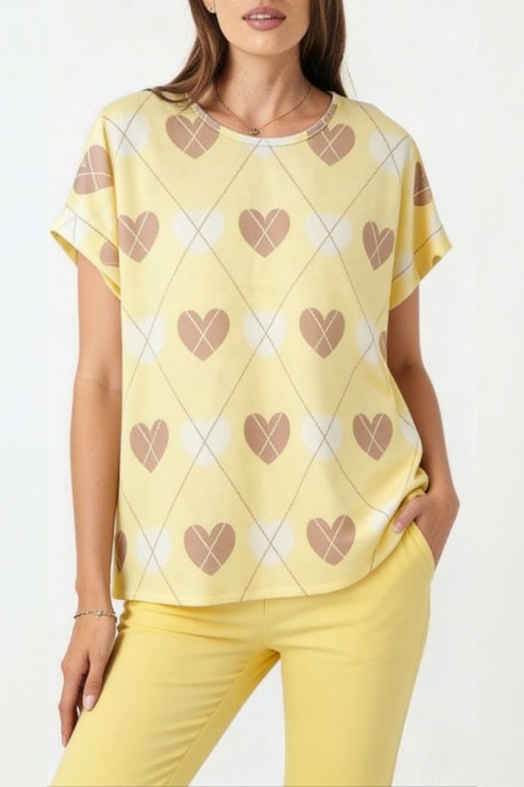 Komplet MELAYA, Boja: žuta, IVET.HR - MODERNA ODJEĆA