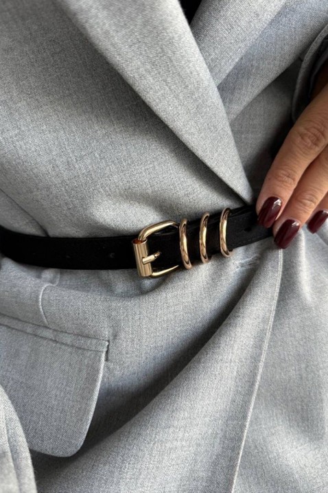 Remen MASCONZA BLACK, Boja: crna, IVET.HR - MODERNA ODJEĆA