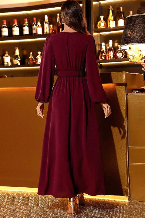 Haljina LEYLIA BORDO, Boja: bordo, IVET.HR - MODERNA ODJEĆA