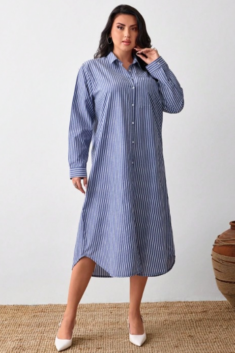 Haljina EMILEA, Boja: plava i bijela, IVET.HR - MODERNA ODJEĆA