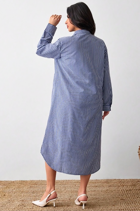 Haljina EMILEA, Boja: plava i bijela, IVET.HR - MODERNA ODJEĆA