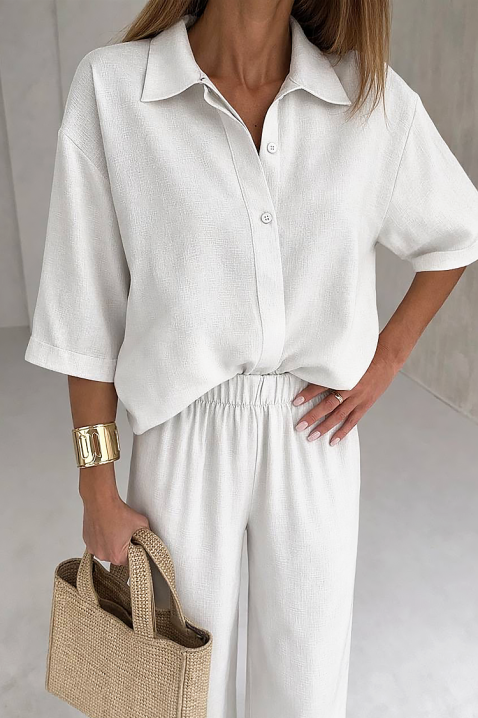 Komplet NATEVINA WHITE, Boja: bijela, IVET.HR - MODERNA ODJEĆA