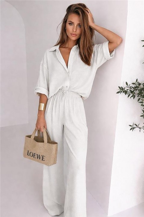 Komplet NATEVINA WHITE, Boja: bijela, IVET.HR - MODERNA ODJEĆA