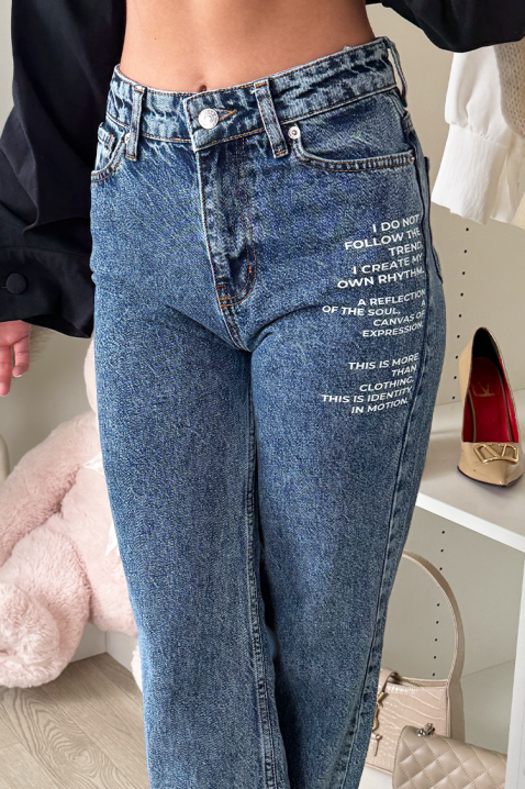 Traperice ALRINZA, Boja: plava, IVET.HR - MODERNA ODJEĆA