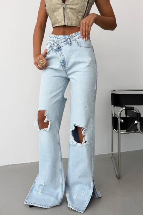 Traperice BRANIMIRA SKY, Boja: svijetlo plava, IVET.HR - MODERNA ODJEĆA