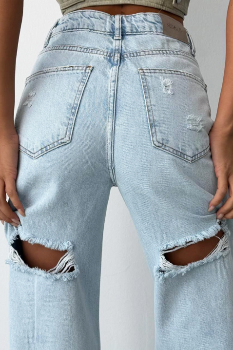 Traperice BRANIMIRA SKY, Boja: svijetlo plava, IVET.HR - MODERNA ODJEĆA