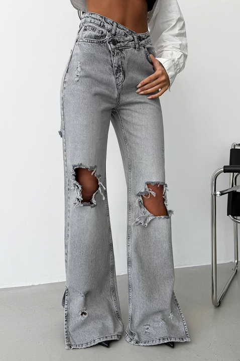 Traperice BRANIMIRA GREY, Boja: siva, IVET.HR - MODERNA ODJEĆA