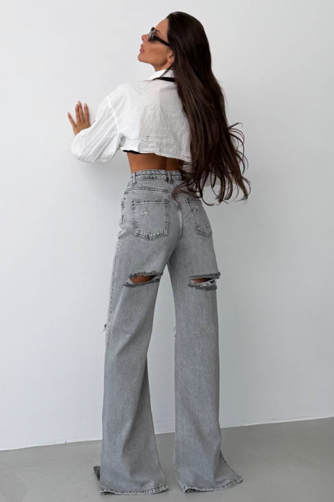 Traperice BRANIMIRA GREY, Boja: siva, IVET.HR - MODERNA ODJEĆA