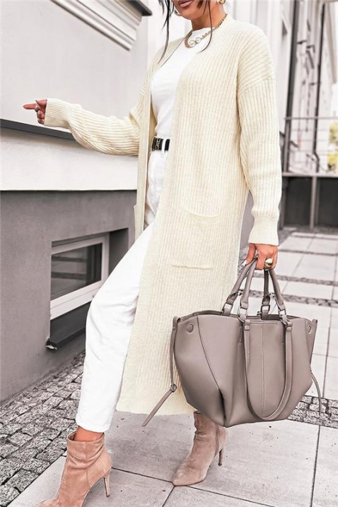 Kardigan MADELZA, Boja: drap, IVET.HR - MODERNA ODJEĆA