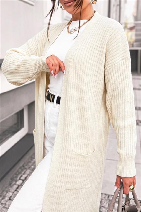 Kardigan MADELZA, Boja: drap, IVET.HR - MODERNA ODJEĆA