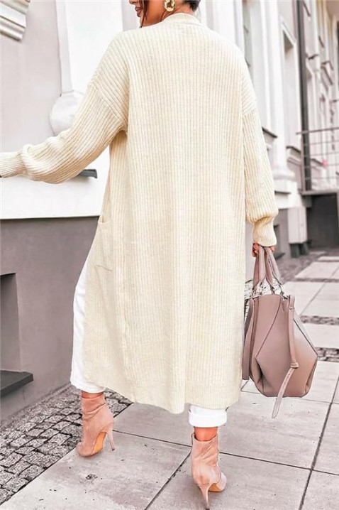 Kardigan MADELZA, Boja: drap, IVET.HR - MODERNA ODJEĆA