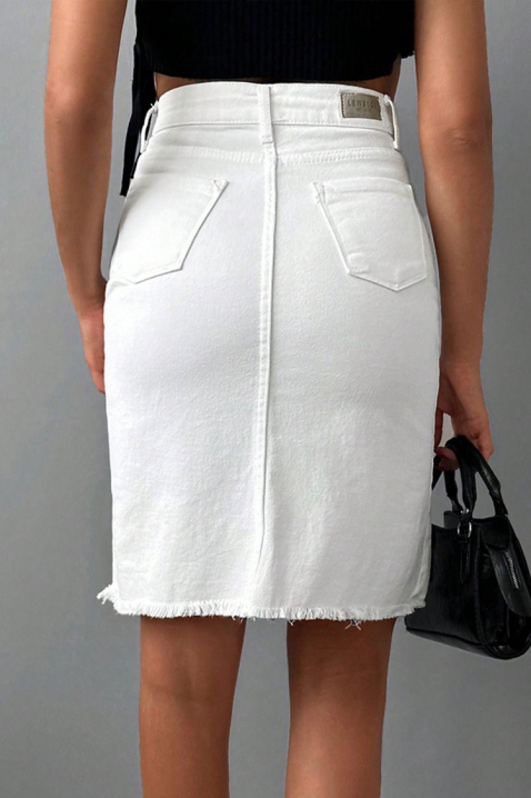 Suknja VELNINZA, Boja: bijela, IVET.HR - MODERNA ODJEĆA