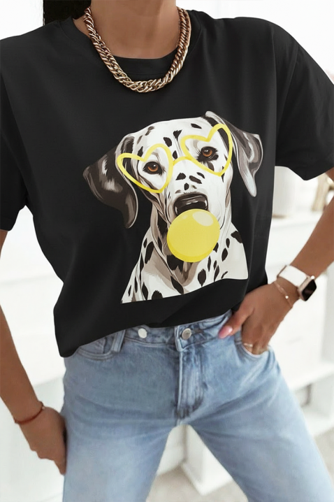 Majica MARGINZA BLACK, Boja: crna, IVET.HR - MODERNA ODJEĆA