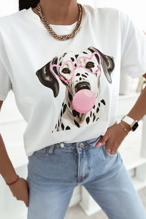 Majica MARGINZA WHITE, Boja: bijela, IVET.HR - MODERNA ODJEĆA