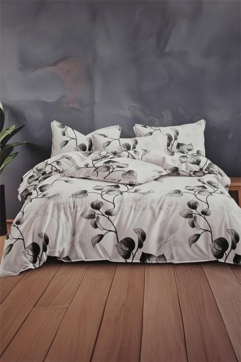 Komplet posteljina MULENZA 200x220 cm pamuk - 4 dijela, Boja: bijela, IVET.HR - MODERNA ODJEĆA