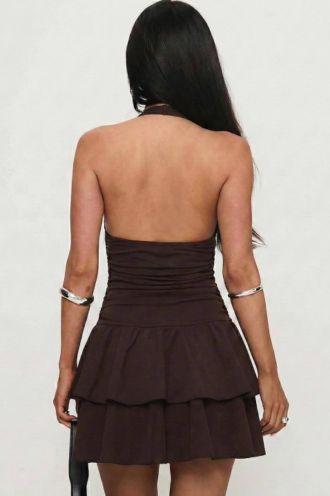 Haljina SAVIRA BROWN, Boja: smeđa, IVET.HR - MODERNA ODJEĆA