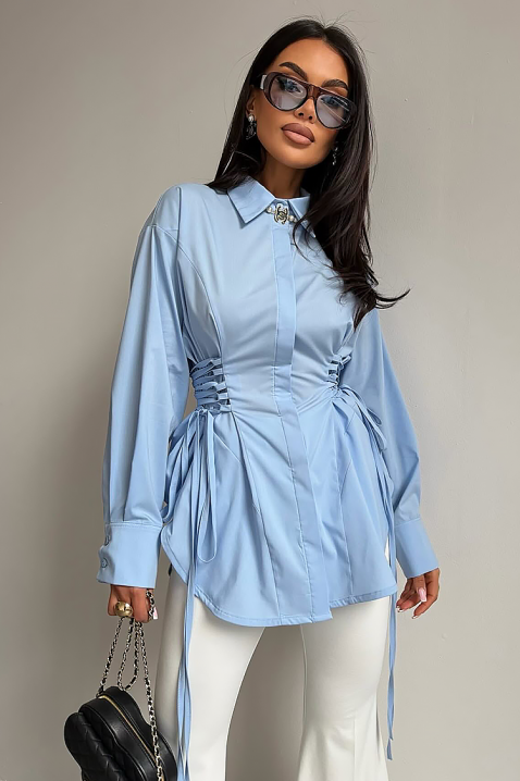 Ženska košulja VIONEZA SKY, Boja: svijetlo plava, IVET.HR - MODERNA ODJEĆA
