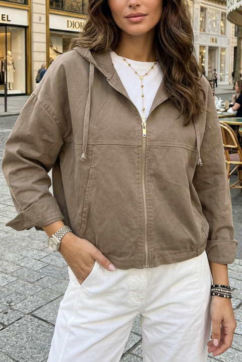 Jakna IMERITA BEIGE, Boja: bež, IVET.HR - MODERNA ODJEĆA