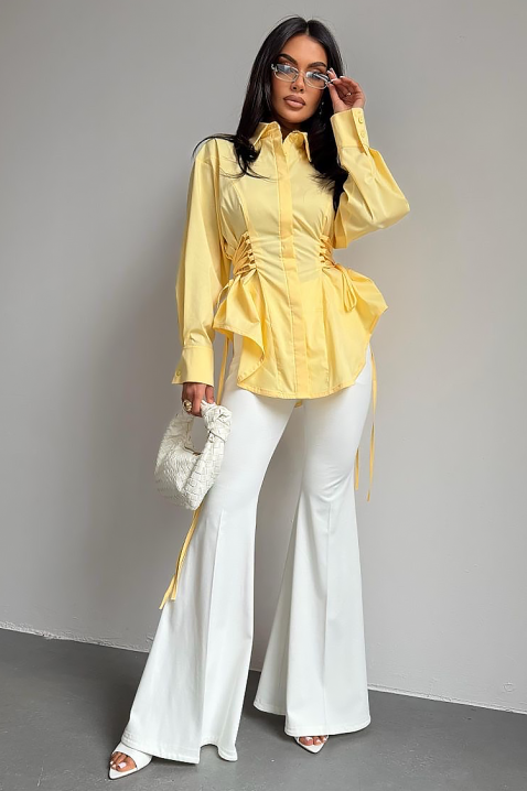 Ženska košulja VIONEZA YELLOW, Boja: žuta, IVET.HR - MODERNA ODJEĆA