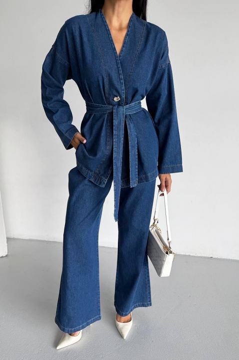 Komplet DENIVALZA, Boja: plava, IVET.HR - MODERNA ODJEĆA