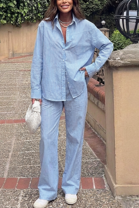 Komplet ROLZENDA, Boja: svijetlo plava, IVET.HR - MODERNA ODJEĆA