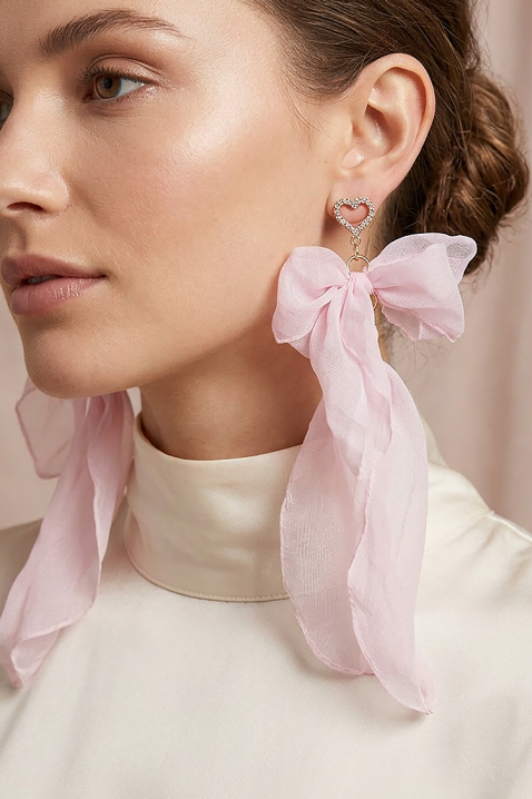 Naušnice PLELONZA, Boja: pudera, IVET.HR - MODERNA ODJEĆA