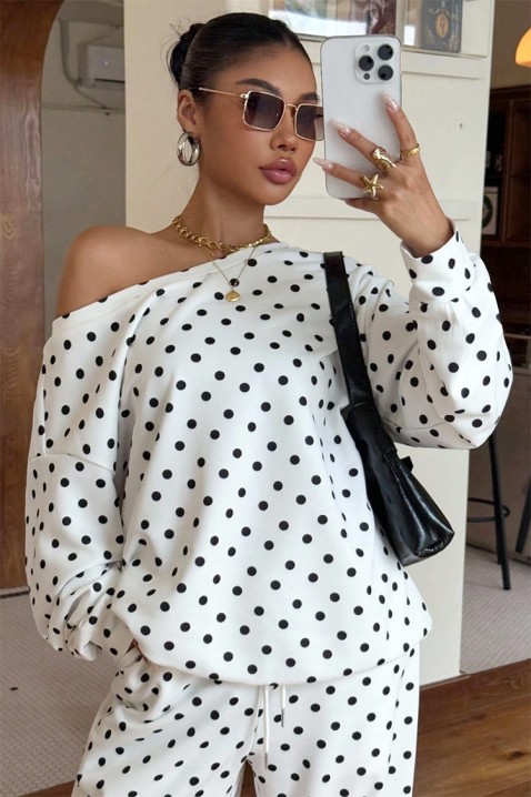 Komplet DEVISA, Boja: bijela, IVET.HR - MODERNA ODJEĆA