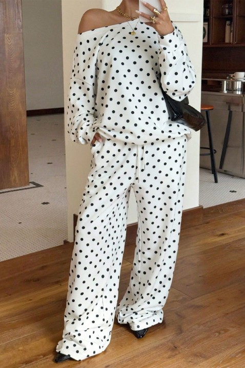 Komplet DEVISA, Boja: bijela, IVET.HR - MODERNA ODJEĆA