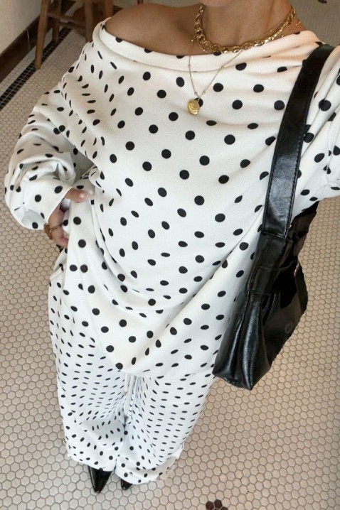 Komplet DEVISA, Boja: bijela, IVET.HR - MODERNA ODJEĆA