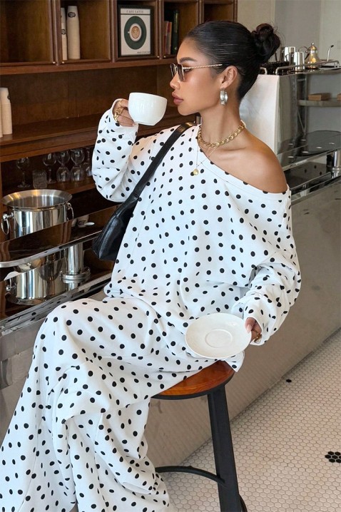 Komplet DEVISA, Boja: bijela, IVET.HR - MODERNA ODJEĆA