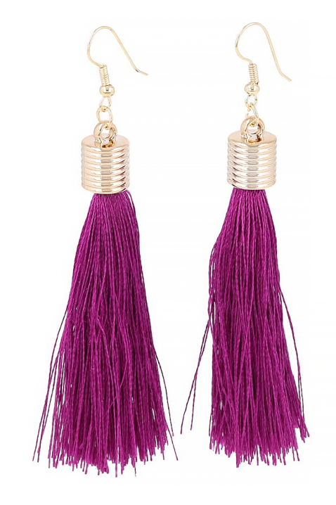 Naušnice LILANDINZA, Boja: ljubičasta, IVET.HR - MODERNA ODJEĆA