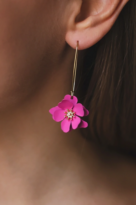 Naušnice BILIANZA, Boja: fuksija, IVET.HR - MODERNA ODJEĆA