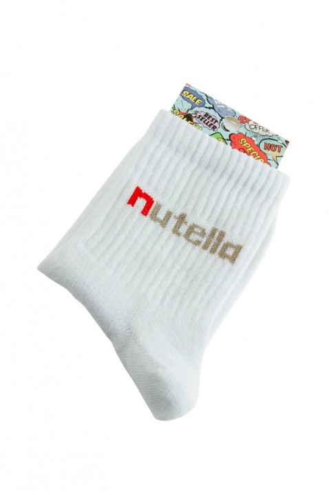 Čarape PAMITA, Boja: bijela, IVET.HR - MODERNA ODJEĆA