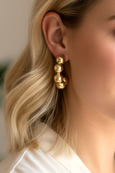 Naušnice ANEFTIDA, Boja: zlatna, IVET.HR - MODERNA ODJEĆA
