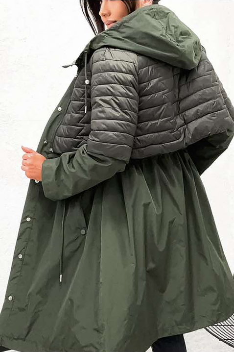 Jakna EMEFIDA KHAKI, Boja: kaki, IVET.HR - MODERNA ODJEĆA