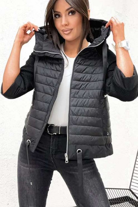 Jakna AMEFTIDA BLACK, Boja: crna, IVET.HR - MODERNA ODJEĆA