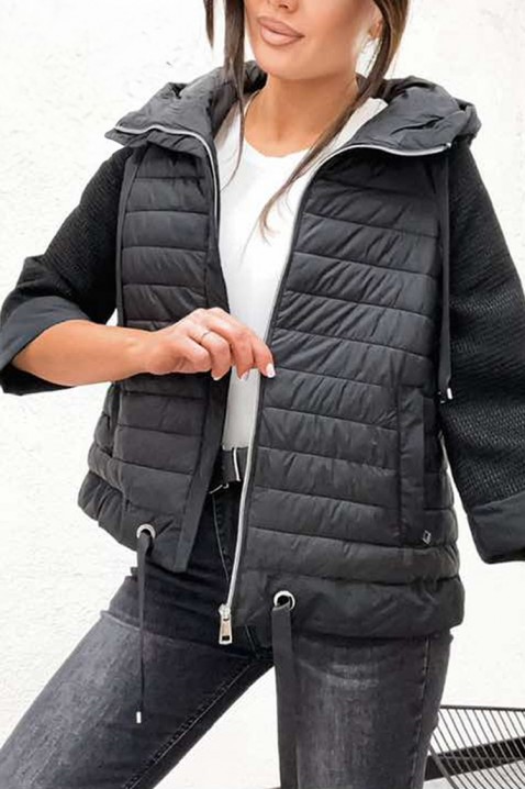 Jakna AMEFTIDA BLACK, Boja: crna, IVET.HR - MODERNA ODJEĆA