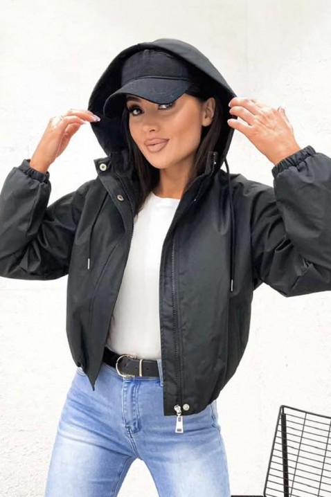 Jakna EMELITA BLACK, Boja: crna, IVET.HR - MODERNA ODJEĆA