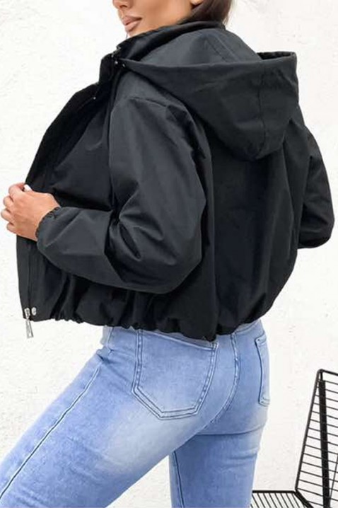 Jakna EMELITA BLACK, Boja: crna, IVET.HR - MODERNA ODJEĆA