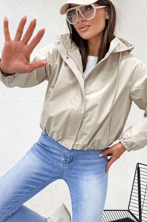 Jakna EMELITA ECRU, Boja: drap, IVET.HR - MODERNA ODJEĆA