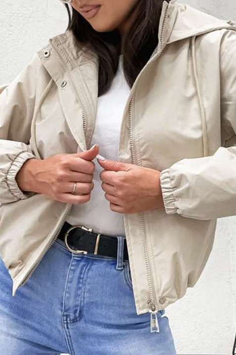 Jakna EMELITA ECRU, Boja: drap, IVET.HR - MODERNA ODJEĆA