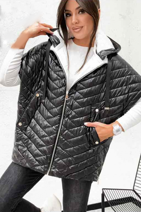 Prsluk AMELINDA BLACK, Boja: crna, IVET.HR - MODERNA ODJEĆA