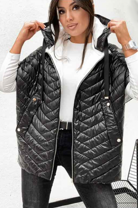 Prsluk AMELINDA BLACK, Boja: crna, IVET.HR - MODERNA ODJEĆA