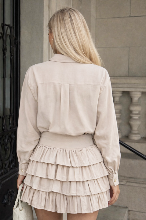 Komplet BELIMINA ECRU, Boja: drap, IVET.HR - MODERNA ODJEĆA