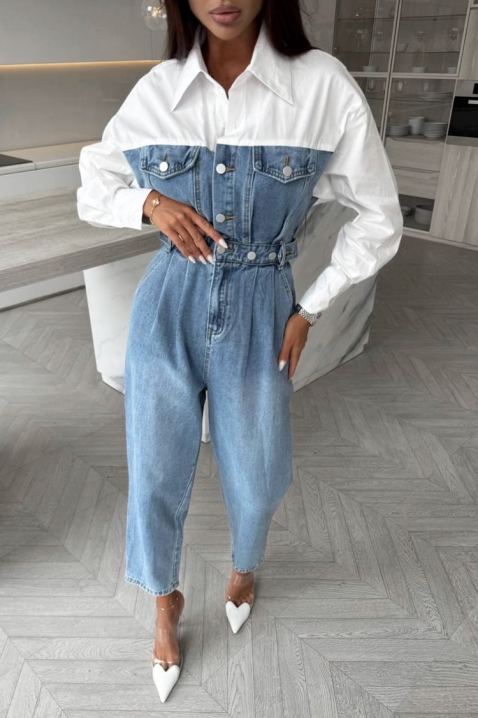 Kombinezon MOLVELZA, Boja: plava, IVET.HR - MODERNA ODJEĆA