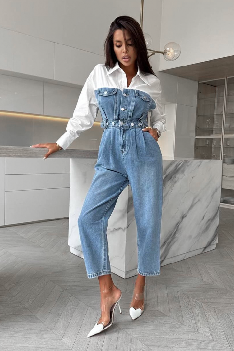 Kombinezon MOLVELZA, Boja: plava, IVET.HR - MODERNA ODJEĆA