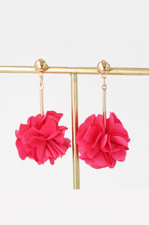 Naušnice KARALONZA FUCHSIA, Boja: fuksija, IVET.HR - MODERNA ODJEĆA